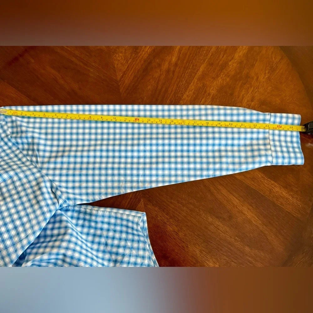 Vineyard Vines Men's Classic Fit Tucker Shirt USA Blue/White plaid Medium - Picture 10 of 14